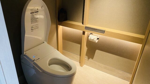 ホテルザ三井京都のトイレ