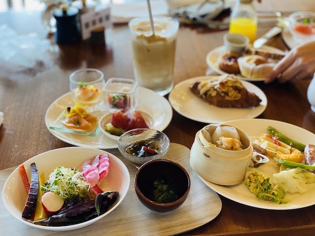 ハレクラニ沖縄の朝食ブッフェ