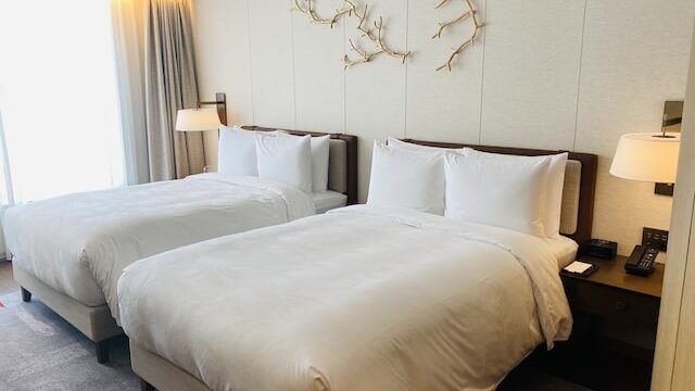 JWマリオットホテル奈良のベッド
