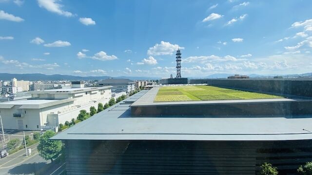 JWマリオットホテル奈良の客室からの景色