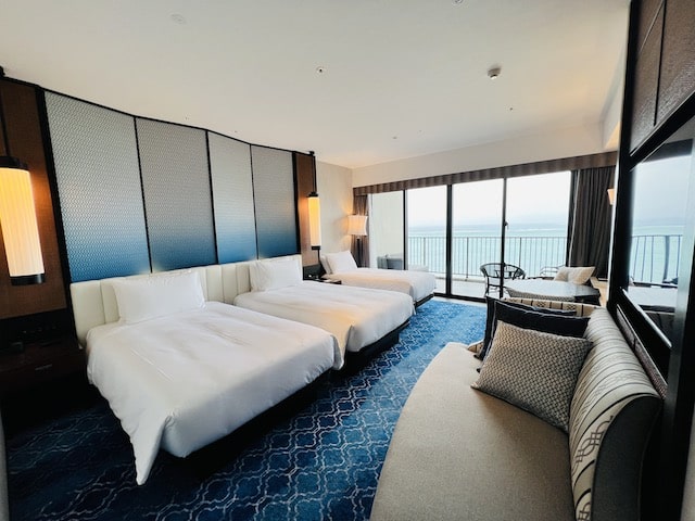 琉球ホテル＆リゾート名城ビーチのベッドルーム
