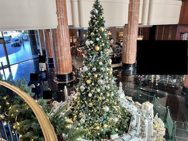 ウェスティンホテル東京のクリスマスツリー2