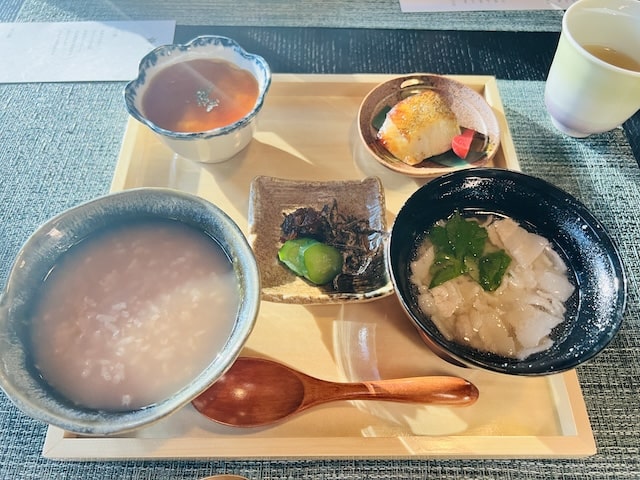 紫翠ラグジュアリーコレクションホテル奈良のレストラン翠葉の朝食2